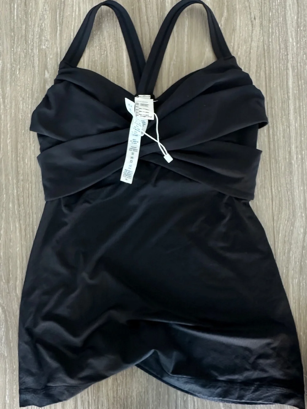 lululemon athletica Black Strappy Sports Top